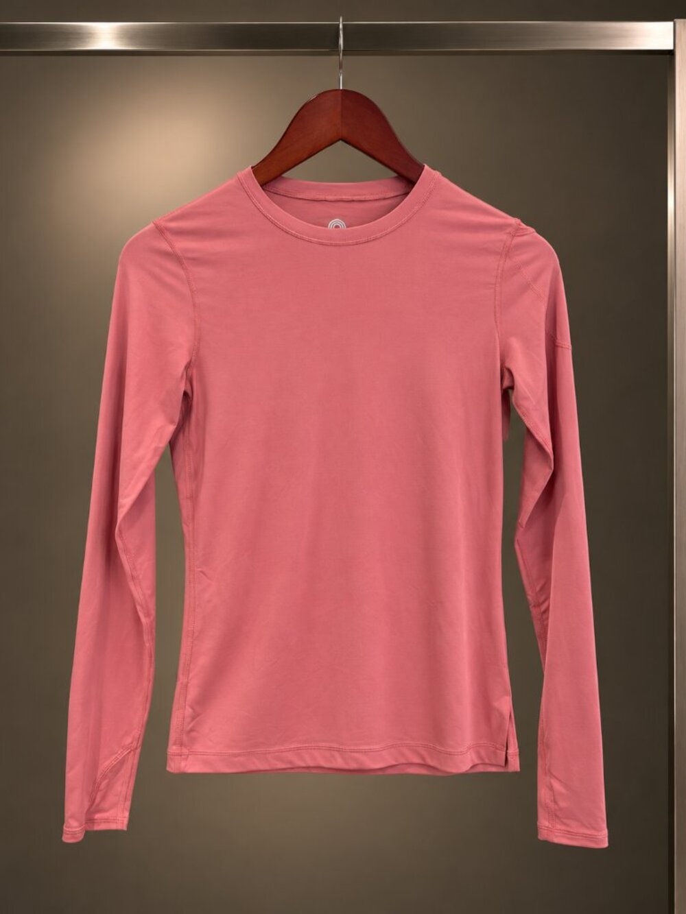 BloqUV 24/7 Long Sleeve Sun Shirt Dusty Rose Pink UPF 50+ Thumbholes Pocket XS